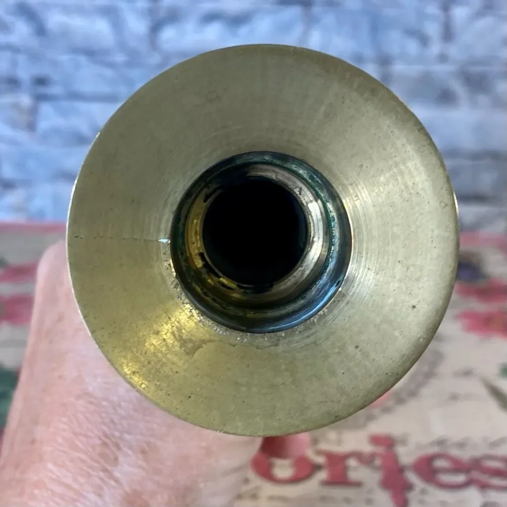 Vintage brass candlestick